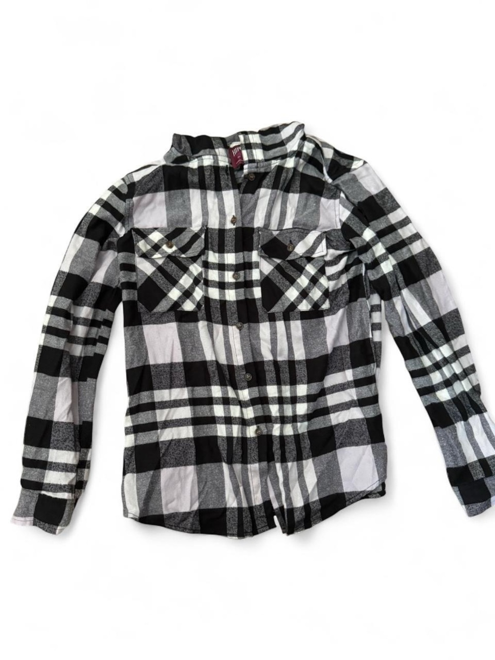Hippie Rose Hooded Flannel
